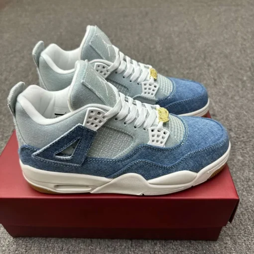 AJ 4 Denim Worn Blue Shoes Sneakers – nk0004418 - Image 5