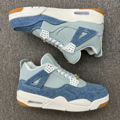 AJ 4 Denim Worn Blue Shoes Sneakers – nk0004418 - Image 9