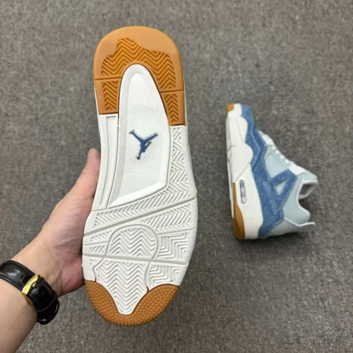 AJ 4 Denim Worn Blue Shoes Sneakers – nk0004418 - Image 10
