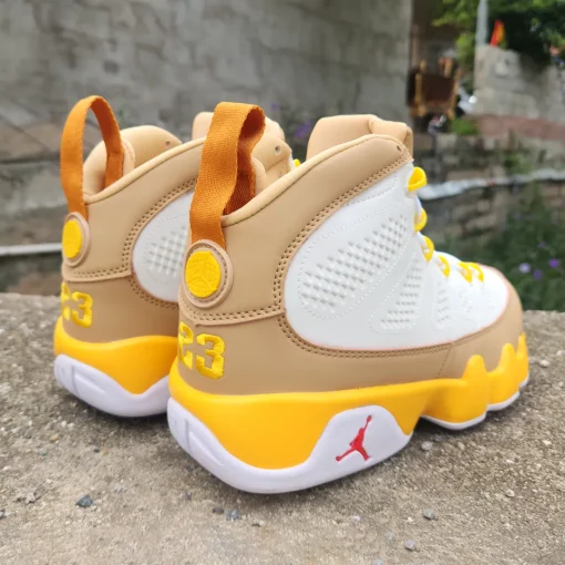 AJ 9 Mustard Shoes Sneakers - nk0004422 - Image 4