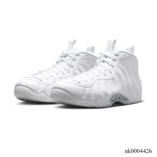 Air Foamposite One Triple White Shoes Sneakers – nk0004427 - Image 3