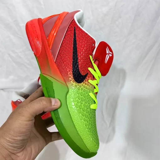 Kobe 6 Protro Grinch Custom Shoes Sneakers - nk0004430 - Image 7