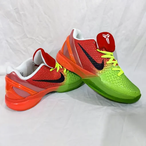 Kobe 6 Protro Grinch Custom Shoes Sneakers - nk0004430 - Image 9