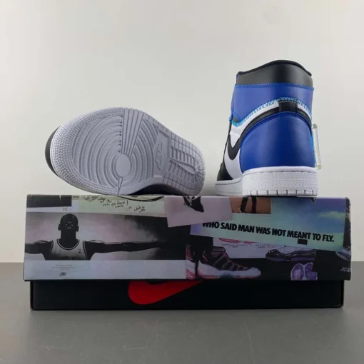 [Premium] Fragment x Union x AJ 1 High OG Shoes Sneakers – nk0004439 - Image 4