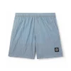 SI Light Blue Nylon Metal Shorts - 5 - SI0000005