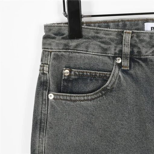 BUR Embroidered Crest Vintage Wash Jeans - 363 - bbr0000363 - Image 7
