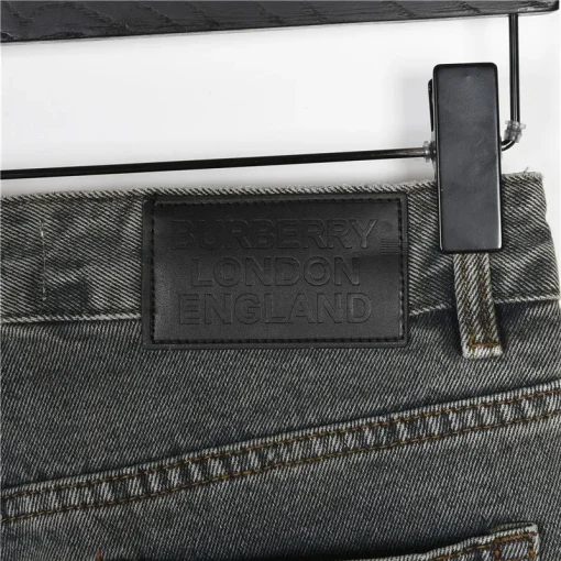 BUR Embroidered Crest Vintage Wash Jeans - 363 - bbr0000363 - Image 8
