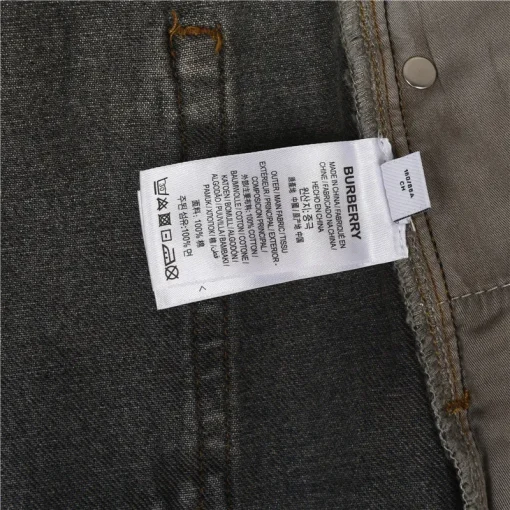 BUR Embroidered Crest Vintage Wash Jeans - 363 - bbr0000363 - Image 11