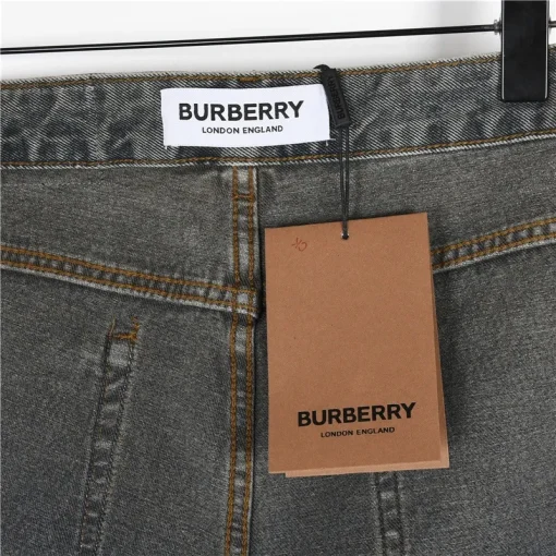 BUR Embroidered Crest Vintage Wash Jeans - 363 - bbr0000363 - Image 10