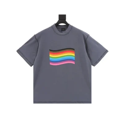 BLCG Pride Rainbow Flag T-shirt in Grey - 606 - blcg0000606 - S