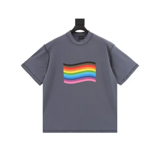 BLCG Pride Rainbow Flag T-shirt in Grey - 44 - bl0000044