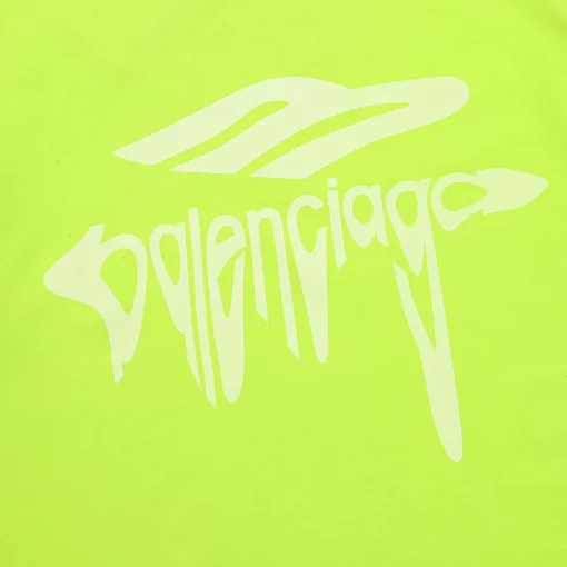 BLCG 3B Liquified Oversize T-Shirt in Fluorescent Green - 46 - bl0000046 - Image 6