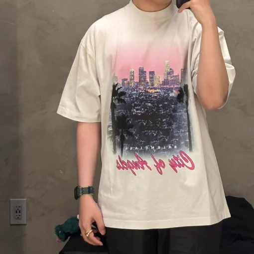 BLCG City of Angels Skyline T-shirt in Vintage White - 587 - blcg00000587 - Image 10