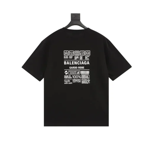BLCG Garde-Robe Care Label T-shirt in Black - 588 - blcg00000588 - Image 2