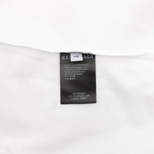 BLCG Garde-Robe Care Label T-shirt in White - 589 - blcg00000589 - Image 3