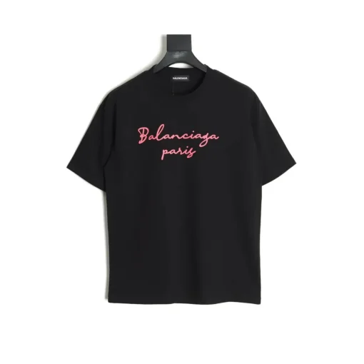 BLCG Paris Script Logo T-shirt in Black - 593 - blcg00000593