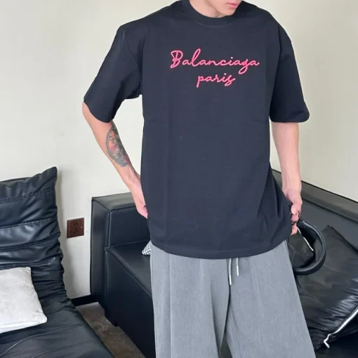 BLCG Paris Script Logo T-shirt in Black - 593 - blcg00000593 - Image 10