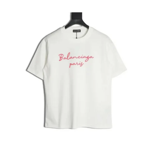 BLCG Paris Script Logo T-shirt in White - 594 - blcg00000594
