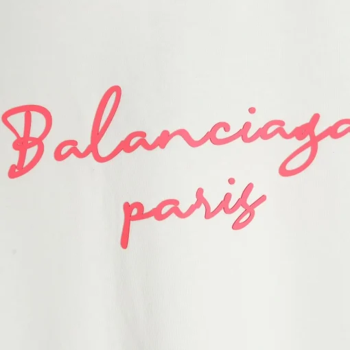 BLCG Paris Script Logo T-shirt in White - 594 - blcg00000594 - Image 6