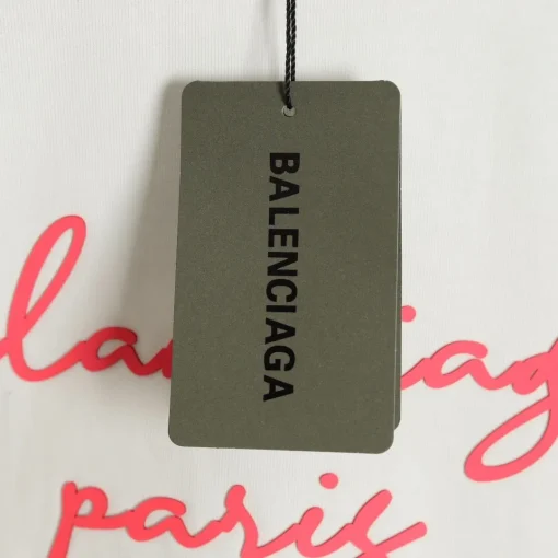 BLCG Paris Script Logo T-shirt in White - 594 - blcg00000594 - Image 8