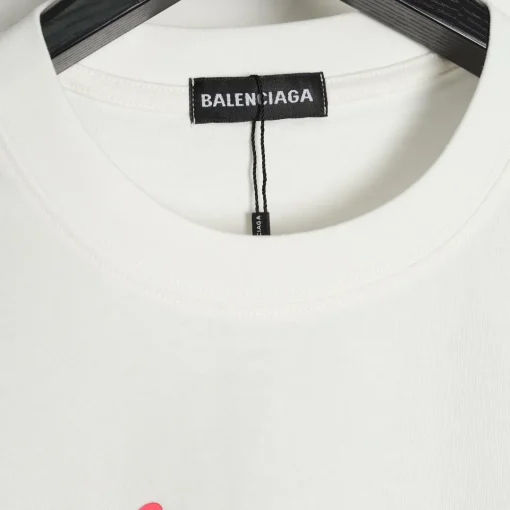 BLCG Paris Script Logo T-shirt in White - 594 - blcg00000594 - Image 4