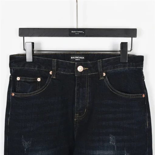 BLCG Red Emblem Washed Denim Jeans in Indigo - 572 - blcg0000572 - Image 5