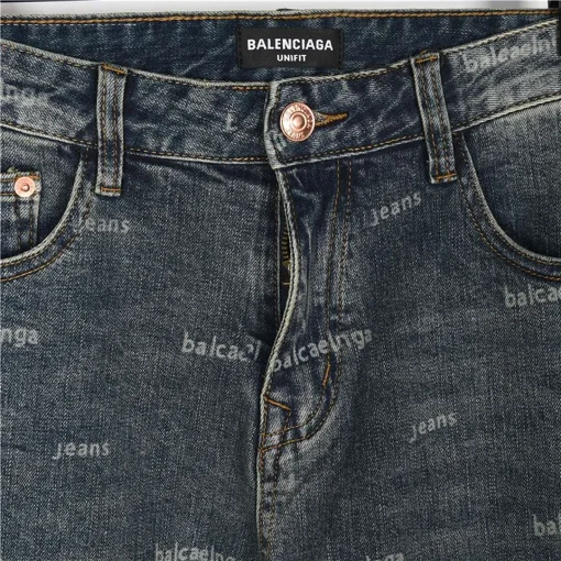 BLCG All-Over Logo Distressed Jeans in Blue - 573 - blcg0000573 - Image 6