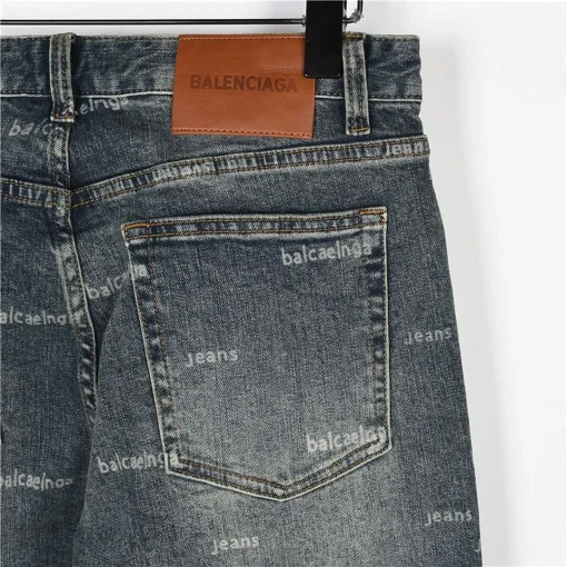 BLCG All-Over Logo Distressed Jeans in Blue - 573 - blcg0000573 - Image 8
