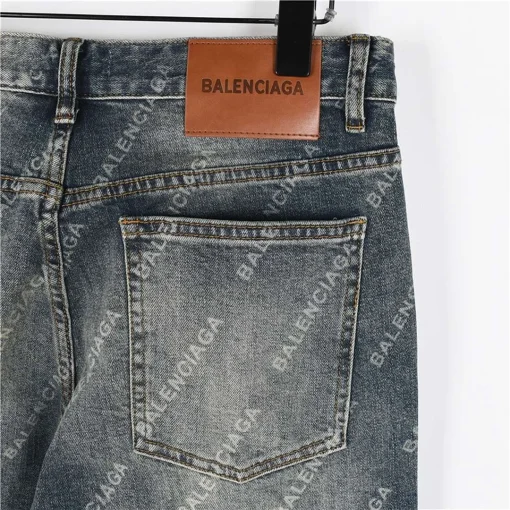 BLCG Allover Monogram Straight Jeans in Blue - 574 - blcg0000574 - Image 8