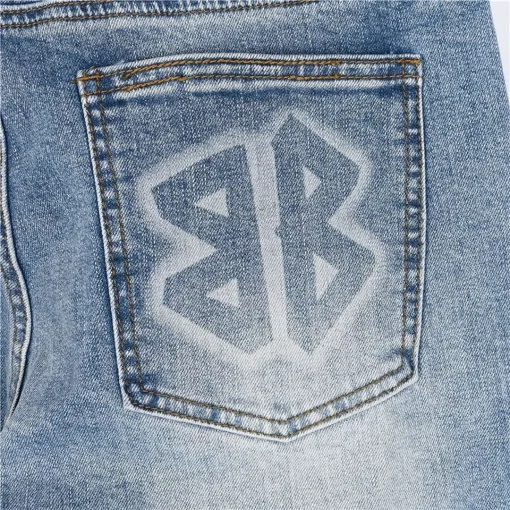 BLCG BB Embroidered Jeans in Light Blue - 575 - blcg0000575 - Image 9