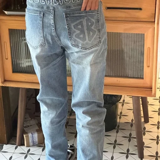 BLCG BB Embroidered Jeans in Light Blue - 575 - blcg0000575 - Image 4