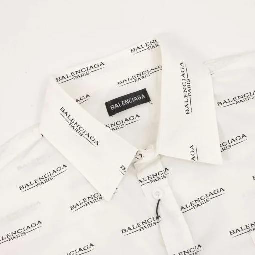 BLCG Logo-Print Short Sleeve Shirt in White - 578 - blcg0000578 - Image 4