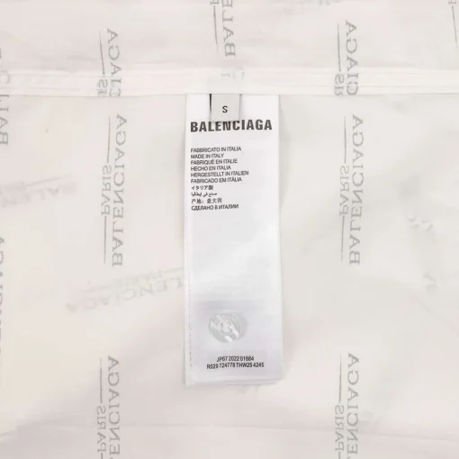 BLCG Logo-Print Short Sleeve Shirt in White - 578 - blcg0000578 - Image 9