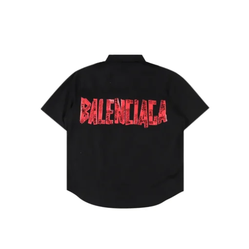BLCG Oversized Spray Logo Shirt in Black - 580 - blcg0000580 - Image 2