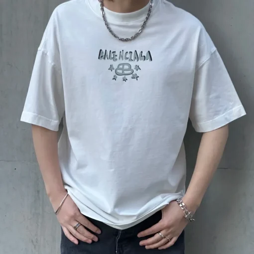 BLCG Butterfly Graffiti Logo T-shirt in White - 584 - blcg0000584 - Image 10