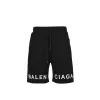 BLCG Split Logo Fleece Shorts in Black - 595 - blcg0000595