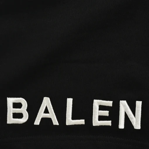 BLCG Split Logo Fleece Shorts in Black - 595 - blcg0000595 - Image 5