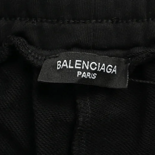 BLCG Split Logo Fleece Shorts in Black - 595 - blcg0000595 - Image 7