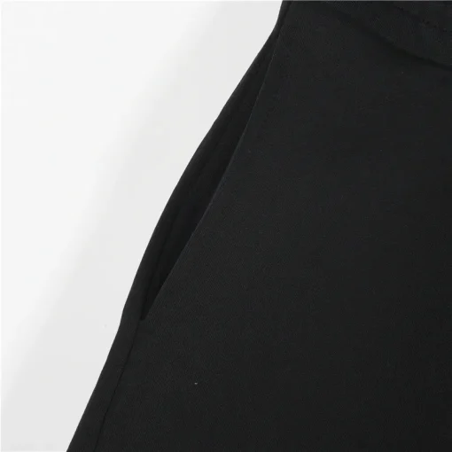BLCG Split Logo Cotton Shorts in Black - 597 - blcg0000597 - Image 3