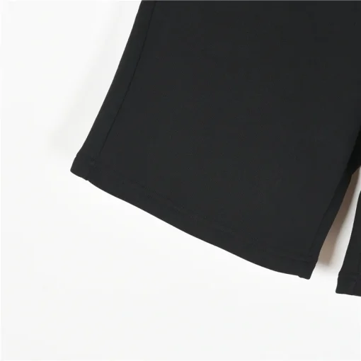 BLCG Split Logo Cotton Shorts in Black - 597 - blcg0000597 - Image 4