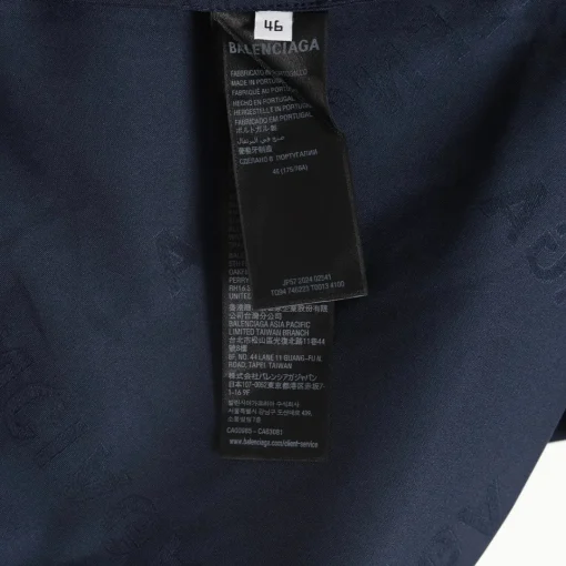 BLCG Logo-Jacquard Shorts in Navy Blue - 598 - blcg0000598 - Image 6