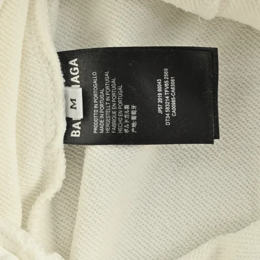 BLCG Reversed Logo Embroidered Shorts in White - 607 - blcg0000607 - Image 8
