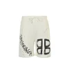 BLCG BB Graffiti Logo Shorts in White - 609 - blcg0000609
