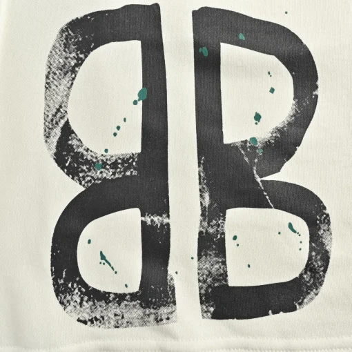 BLCG BB Graffiti Logo Shorts in White - 609 - blcg0000609 - Image 6