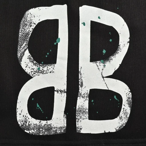 BLCG BB Graffiti Logo Shorts in Black - 610 - blcg0000610 - Image 6