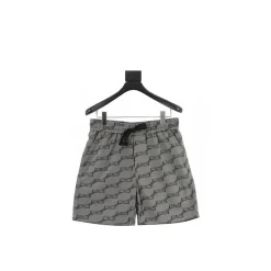 BLCG BB Monogram Jacquard Shorts in Grey - 612 - blcg0000612