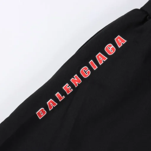 BLCG Red Double B Mesh Shorts in Black - 614 - blcg0000614 - Image 4