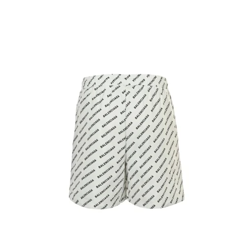 BLCG Allover Logo-Jacquard Shorts in White - 616 - blcg0000616 - Image 2