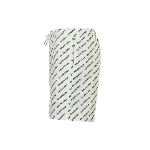 BLCG Allover Logo-Jacquard Shorts in White - 616 - blcg0000616 - Image 3