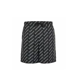 BLCG Allover Logo-Jacquard Shorts in Black - 617 - blcg0000617